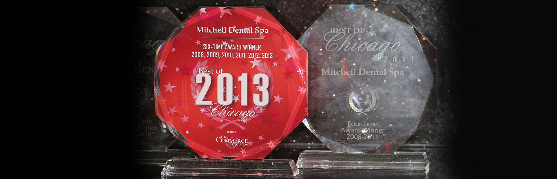 2008-2016 Winner of the Best of Chicago Award for Cosmetic Dentistry